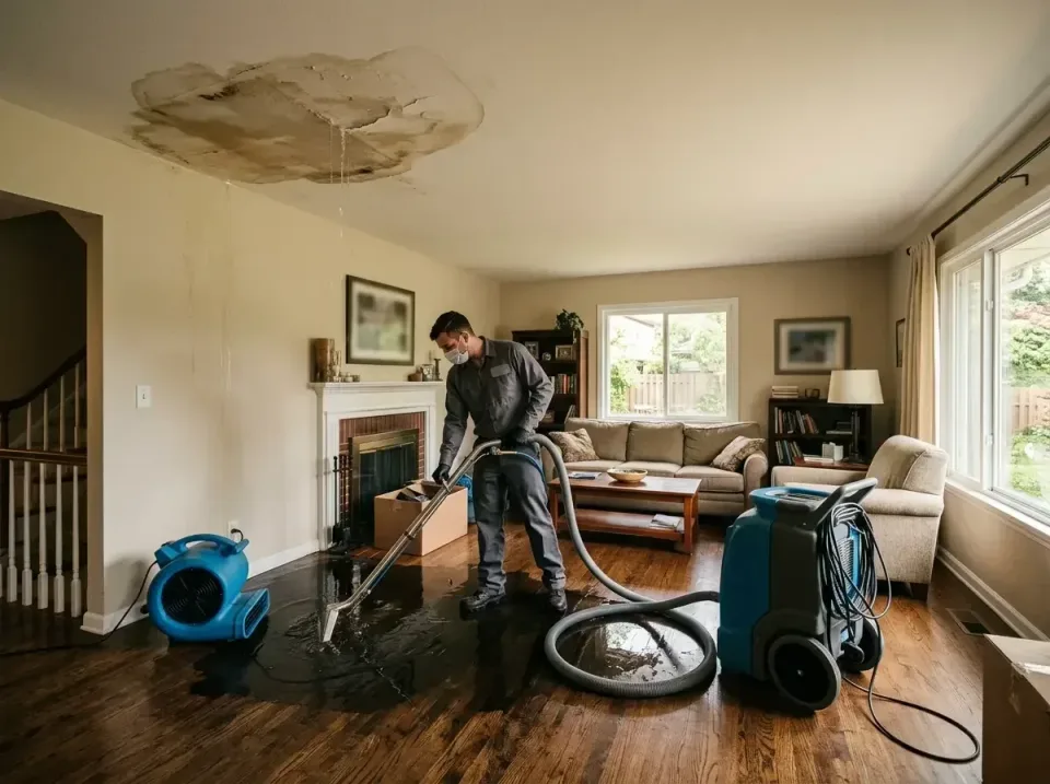 attic-pipe-burst-ceiling-drip-008 — frequently asked questions, Water Damage Restoration & Carpet Care in Lorain, OH
